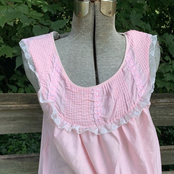 Vintage Philmaid Shift Dress Gown Nightie Nightgown Med - Picture 3 of 12